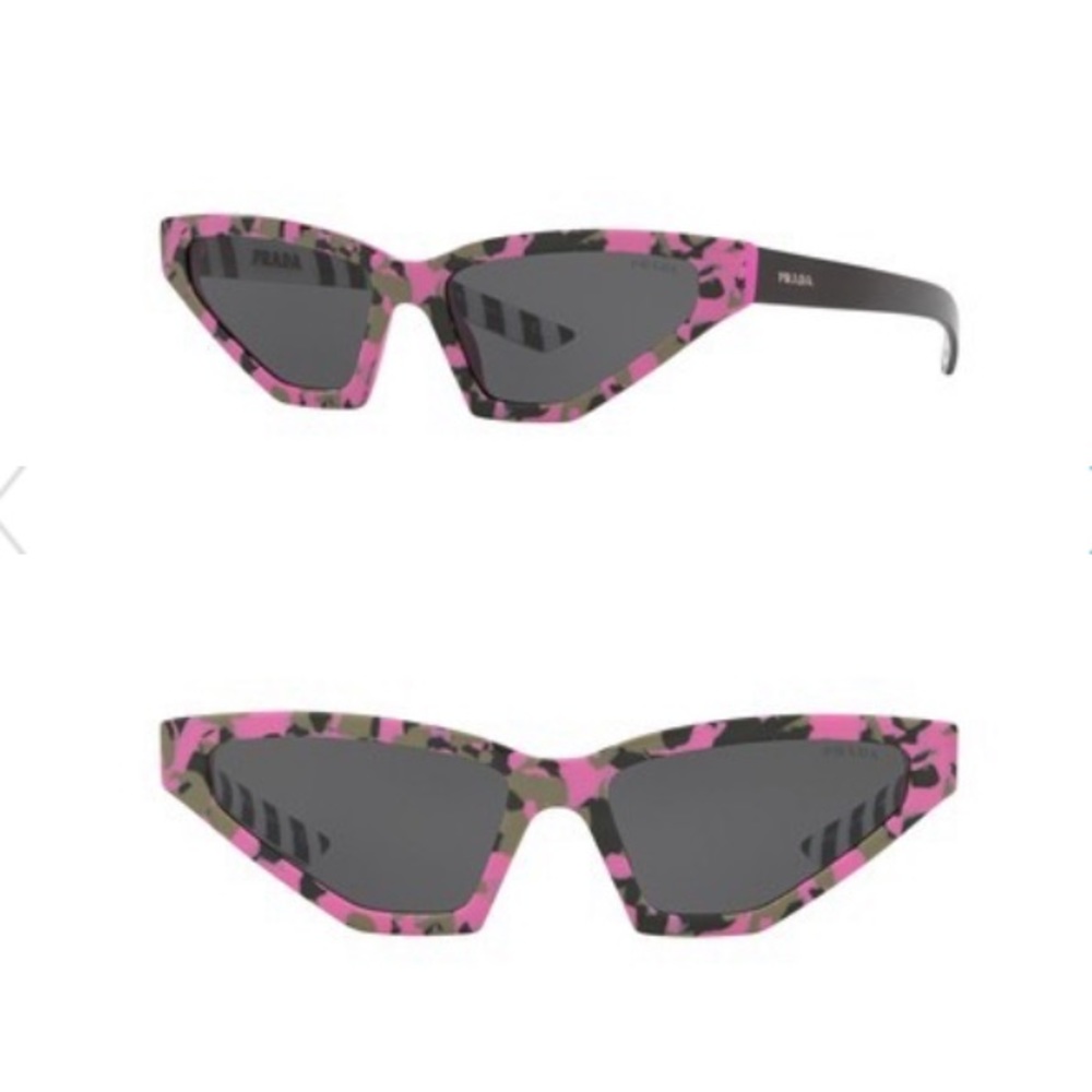 Never worn ! PRADA pink camo sunglasses
